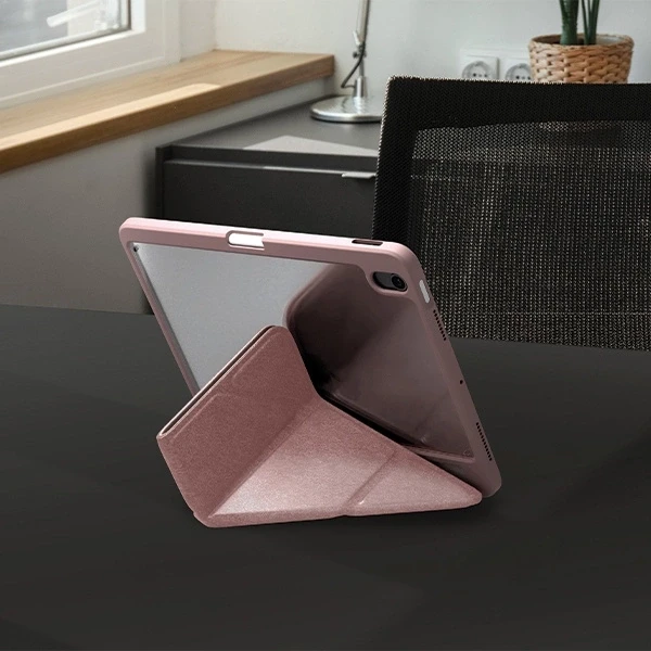 UNIQ Dėklas Moven Apple iPad Air 13″ (2024/2025) mėlynas/stone mėlynas