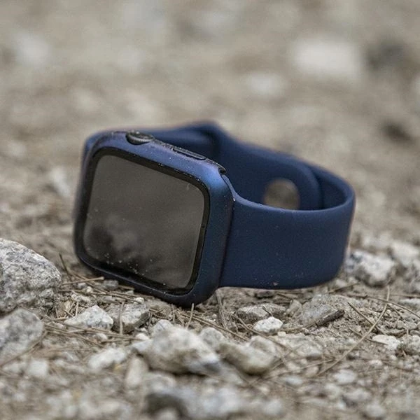 Išmaniojo laikrodžio Apple 4/5/6/SE ekrano rėmelis, Mėlynos spalvos, 40mm
