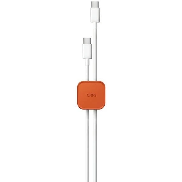UNIQ Pod self-adhesive cable organizer 8vnt sienna oranžinės spalvos