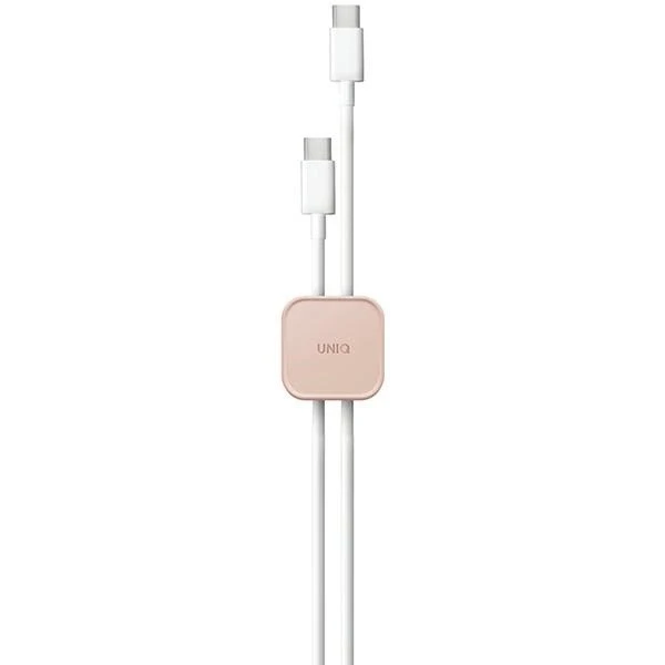 UNIQ Pod self-adhesive cable organizer 8vnt blush rožinės spalvos