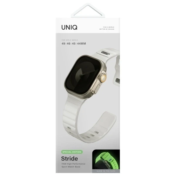 UNIQ Band Stride SE Apple Watch 49/46/45/44mm FKM Rubber apyrankė lumen