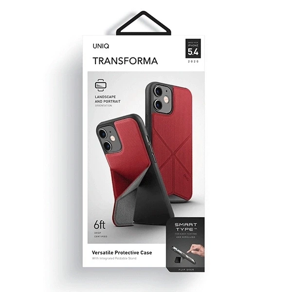 UNIQ Transforma Dėklas Apple iPhone 12 mini 5,4″ coral red