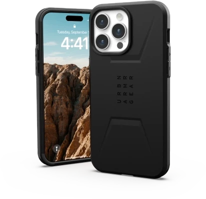 Urban Armor Gear 114295114040 mobiliojo telefono dėklas 17 cm (6.7″) Juoda