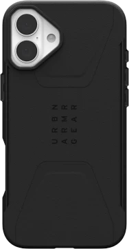 Urban Armor Gear UAG Civilian Magsafe Apple iPhone 16 Plus - dėklas telefonui juodos spalvos
