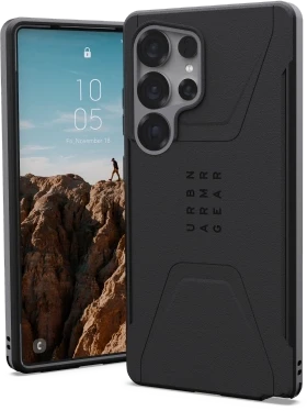 Dėklas Urban Armor Gear UAG Civilian Pro, Juodas - Samsung Galaxy S25 Ultra