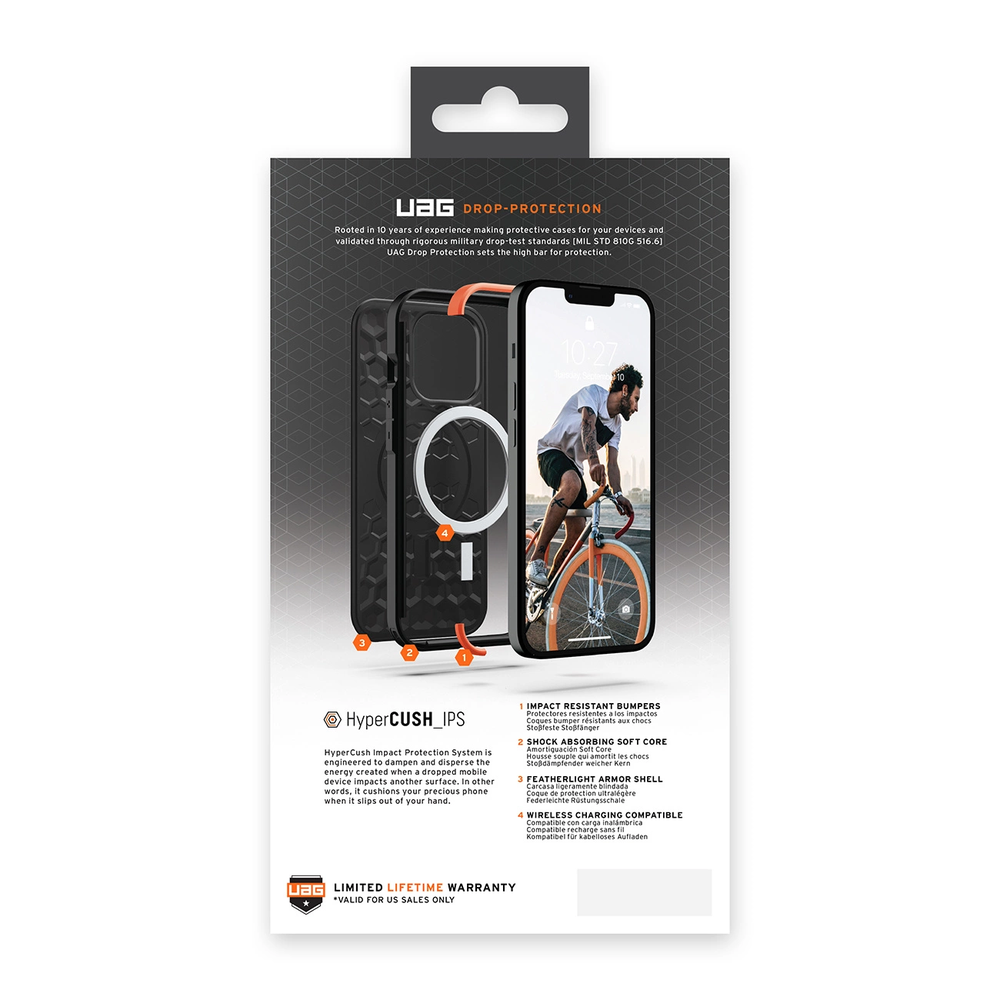 Urban Armor Gear UAG Civilian MagSafe Apple iPhone 14 Pro - dėklas telefonui mėlynos spalvos