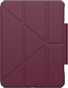 Urban Armor Gear UAG Essential Armor Dėklas su stovu ir Apple Pieštuko laikikliu iPad Air 11" 2024 - raudonos spalvos