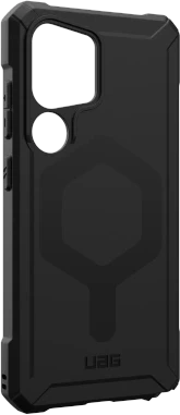 UAG Urban Armor Gear ESSENTIAL ARMOR MAGNET dėklas su įmontuotu magnetiniu moduliu, skirtu SAMSUNG S25 Ultra 5G juodas