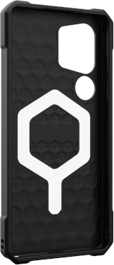 UAG Urban Armor Gear ESSENTIAL ARMOR MAGNET dėklas su įmontuotu magnetiniu moduliu, skirtu SAMSUNG S25 Ultra 5G juodas