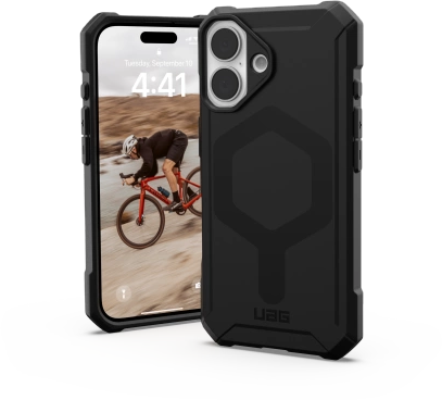 Urban Armor Gear UAG Essential Armor Magsafe Apple iPhone 16 Case - dėklas telefonui juodos spalvos