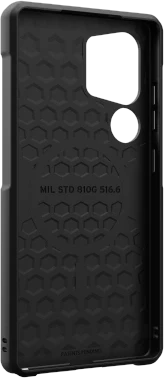 Dėklas Urban Armor Gear UAG Metropolis LT su magnetu, Micro Hex kamufliažinis grafitas - Samsung Galaxy S25 Ultra
