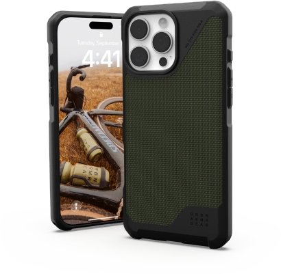 Urban Armor Gear UAG Metropolis LT Magsafe Apple iPhone 16 Pro Max - dėklas telefonui žalios spalvos