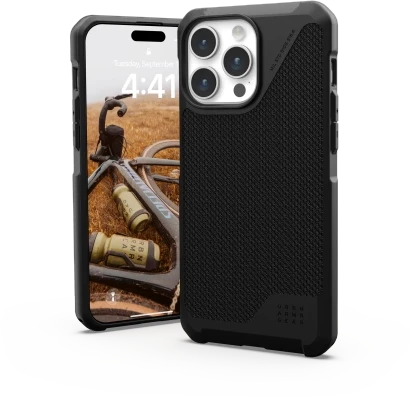 Urban Armor Gear UAG Metropolis LT MagSafe Apple iPhone 15 Pro Max - dėklas telefonui juodos spalvos kevlar
