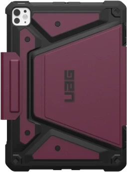 Urban Armor Gear UAG Metropolis SE Case with Stand and Apple Pieštukas Holder for iPad Pro 11" 2024 - raudonos spalvos