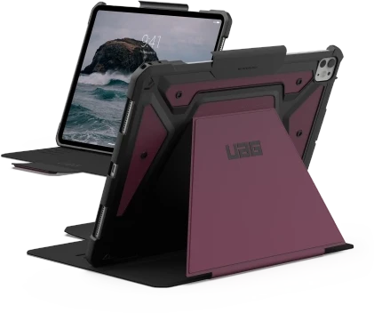 Urban Armor Gear UAG Metropolis SE Case with Stand and Apple Pieštukas Holder for iPad Pro 13" 2024 - raudonos spalvos