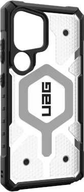Dėklas Urban Armor Gear UAG Pathfinder skaidrus su magnetu, ledo spalvos / sidabrinis - Samsung Galaxy S25 Ultra