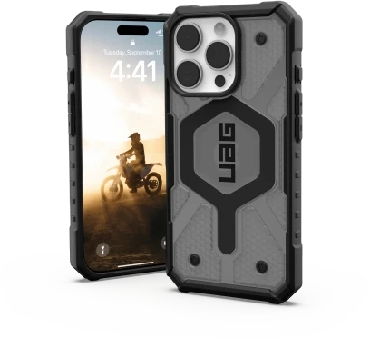 Urban Armor Gear UAG Pathfinder dėklas telefonui skaidrus Magsafe Apple iPhone 16 Pro - Translucent