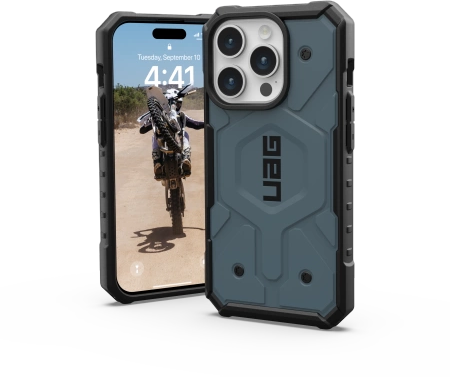 Urban Armor Gear UAG Pathfinder MagSafe Apple iPhone 15 Pro - dėklas telefonui mėlynos spalvos