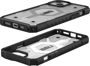 Dėklas Urban Armor Gear „UAG Pathfinder Magsafe“, skirtas „iPhone 15 Plus“ (ledo spalvos)