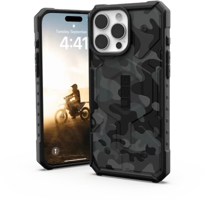 Urban Armor Gear UAG Pathfinder SE Magsafe Apple iPhone 16 Pro Max - dėklas telefonui pilkos spalvos