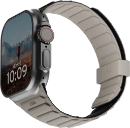 Urban Armor Gear UAG Pathfinder, juodas/titanium - Apple Watch 49mm/45mm/44mm/42mm