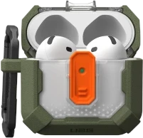 Dėklas Urban Armor Gear UAG Plazma, alyvuogių pilkumo – Airpods 4