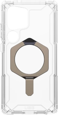 Dėklas Urban Armor Gear UAG Plasma XTE su magnetu, skaidrus / titano spalvos - Samsung Galaxy S25 Ultra