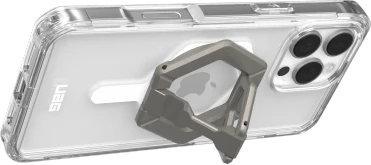 UAG Urban Armor Gear dėklas PLYO, suderinamas su MagSafe ir magnetiniu žiediniu stovu, skirtas IPHONE 16 Pro Max ledo baltas / titanas