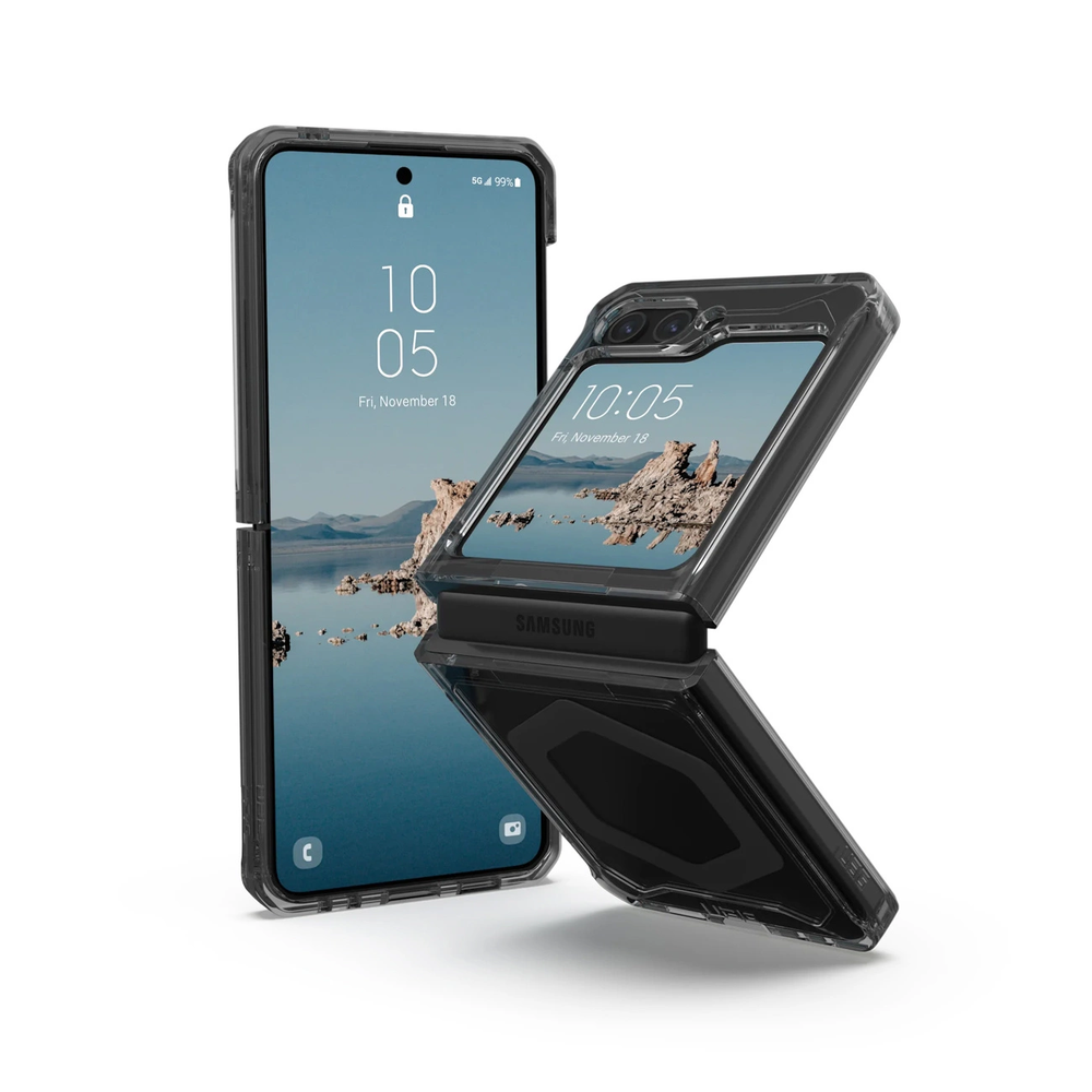 Dėklas Urban Armor Gear UAG Plyo Pro, ash/space pilkas - Samsung Galaxy Z Flip5