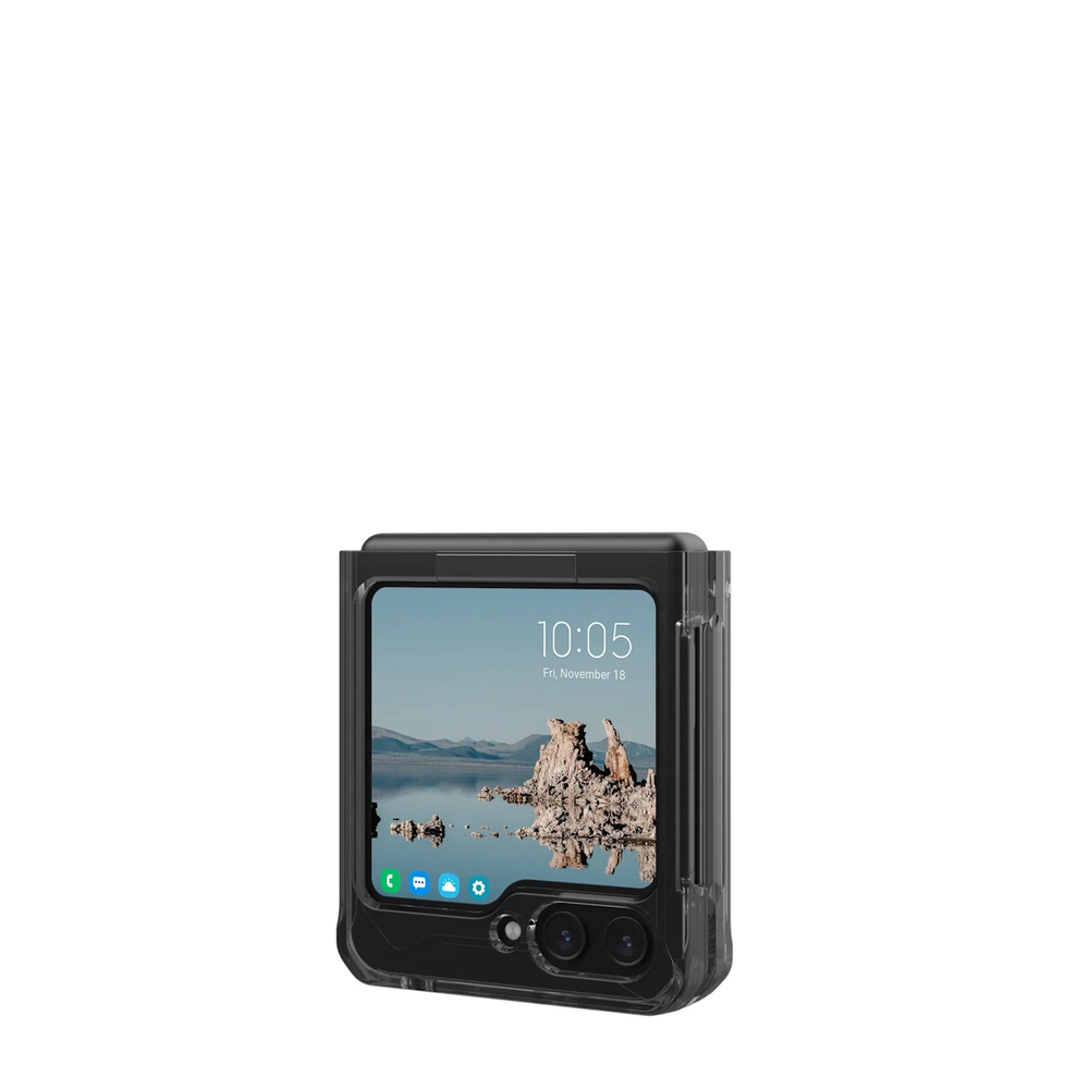 Dėklas Urban Armor Gear UAG Plyo Pro, ash/space pilkas - Samsung Galaxy Z Flip5