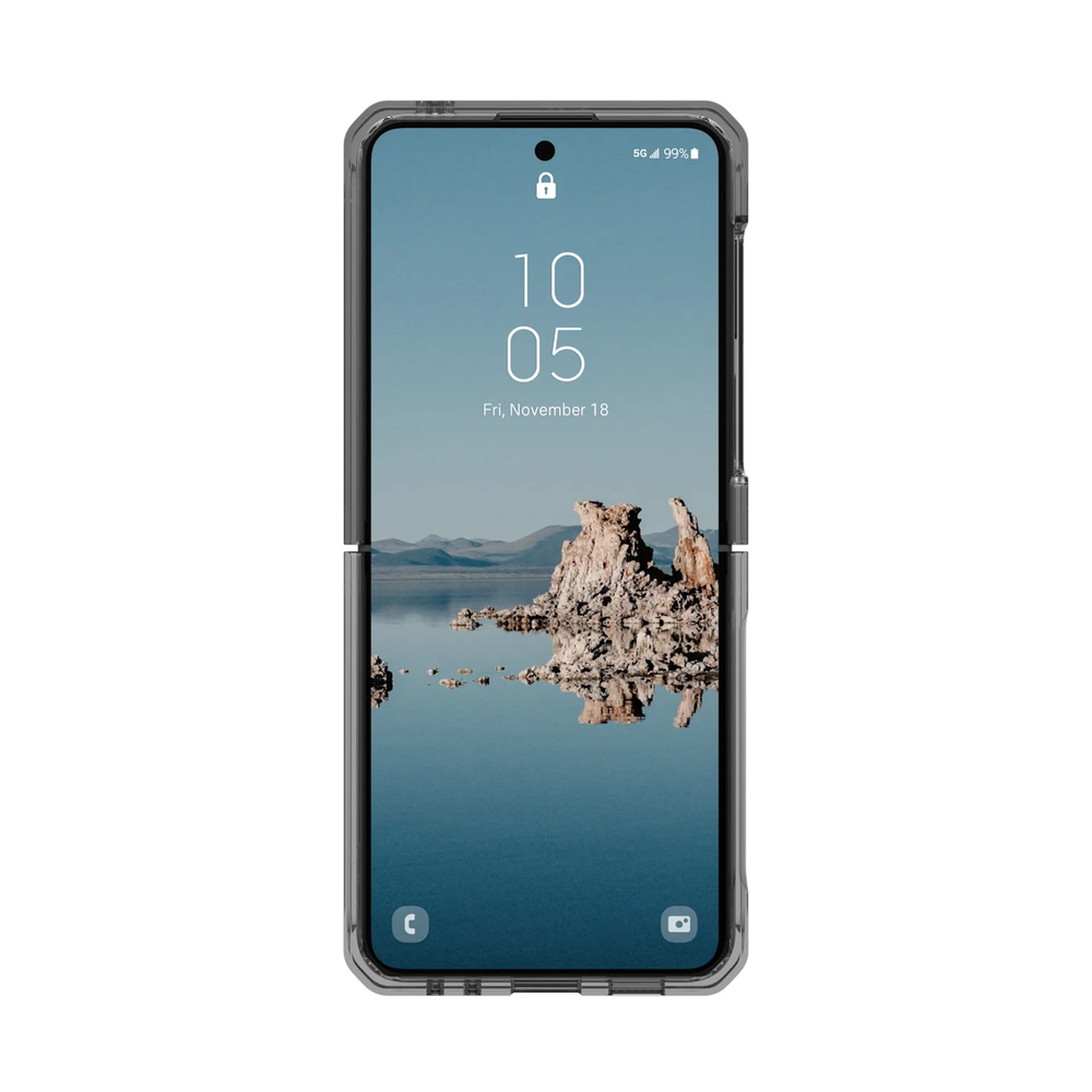 Dėklas Urban Armor Gear UAG Plyo Pro, ash/space pilkas - Samsung Galaxy Z Flip5