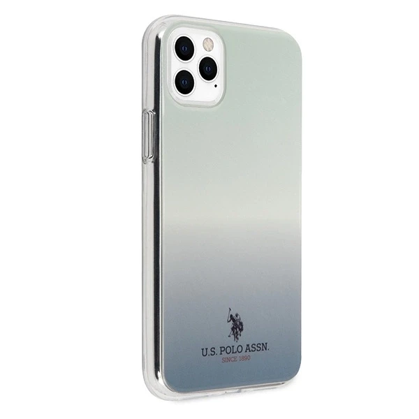 Dėklas „Us Polo Assn“ „US Polo“ USHCN58TRDGLB „Apple iPhone 11 Pro“ mėlynas su gradientiniu raštu