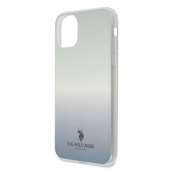 Dėklas „Us Polo Assn“ „US Polo“ USHCN61TRDGLB „Apple iPhone 11“ mėlynas, gradiento rašto kolekcija