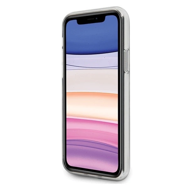 Dėklas US Polo Assn US Polo USHCN61TRDGRB iPhone 11 raudonai mėlyna / mėlyna ir raudona gradiento raštų kolekcija