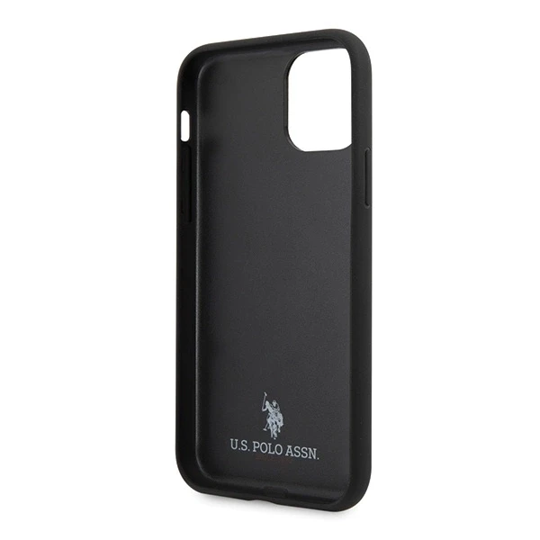Dėklas „Us Polo Assn“ „US Polo“ USHCN65 PUNV „Apple iPhone 11 Pro Max“ tamsiai mėlynas „Polo Type“ kolekcija