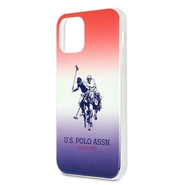 Dėklas „Us Polo Assn“ „US Polo USHCP12LPCDGBR“ „Apple iPhone 12 Pro Max 6,7" gradientų kolekcija