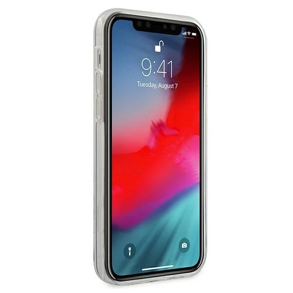 Dėklas „Us Polo Assn US Polo“ USHCP12MPCUSPA6 „Apple iPhone 12/12 Pro 6,1“ baltos spalvos „Logo Mania“ kolekcija