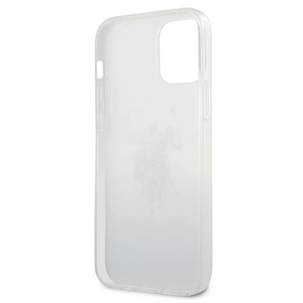 Us Polo Assn US Polo USHCP12SPCDGBL Apple iPhone 12 mini 5,4" telefono dėklas mėlynos spalvos Gradient Collection