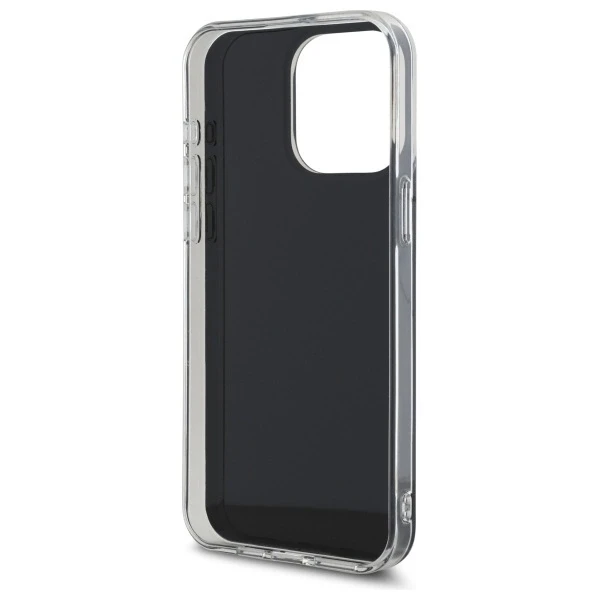 Dėklas „Us Polo Assn“ „US Polo“ USHCP15XTPUHRBK „Apple iPhone 15 Pro Max 6,7“ juodos spalvos blizgus didelis logotipas