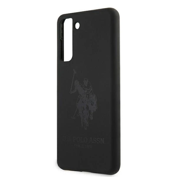 Dėklas Us Polo Assn US Polo USHCS21MSLHRTBK S21+ G996 juodos spalvos Silicone On Tone