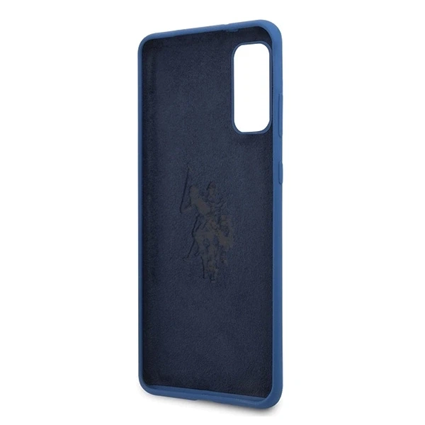 Dėklas Us Polo Assn US Polo USHCS62SLHRNV S20 G980 mėlynos spalvos Silicone Collection
