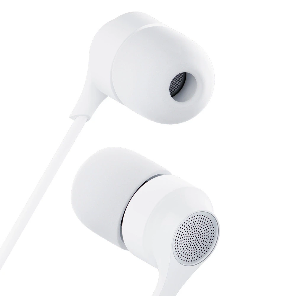 Ausinės 3mk su laidu Earphones USB-C baltos