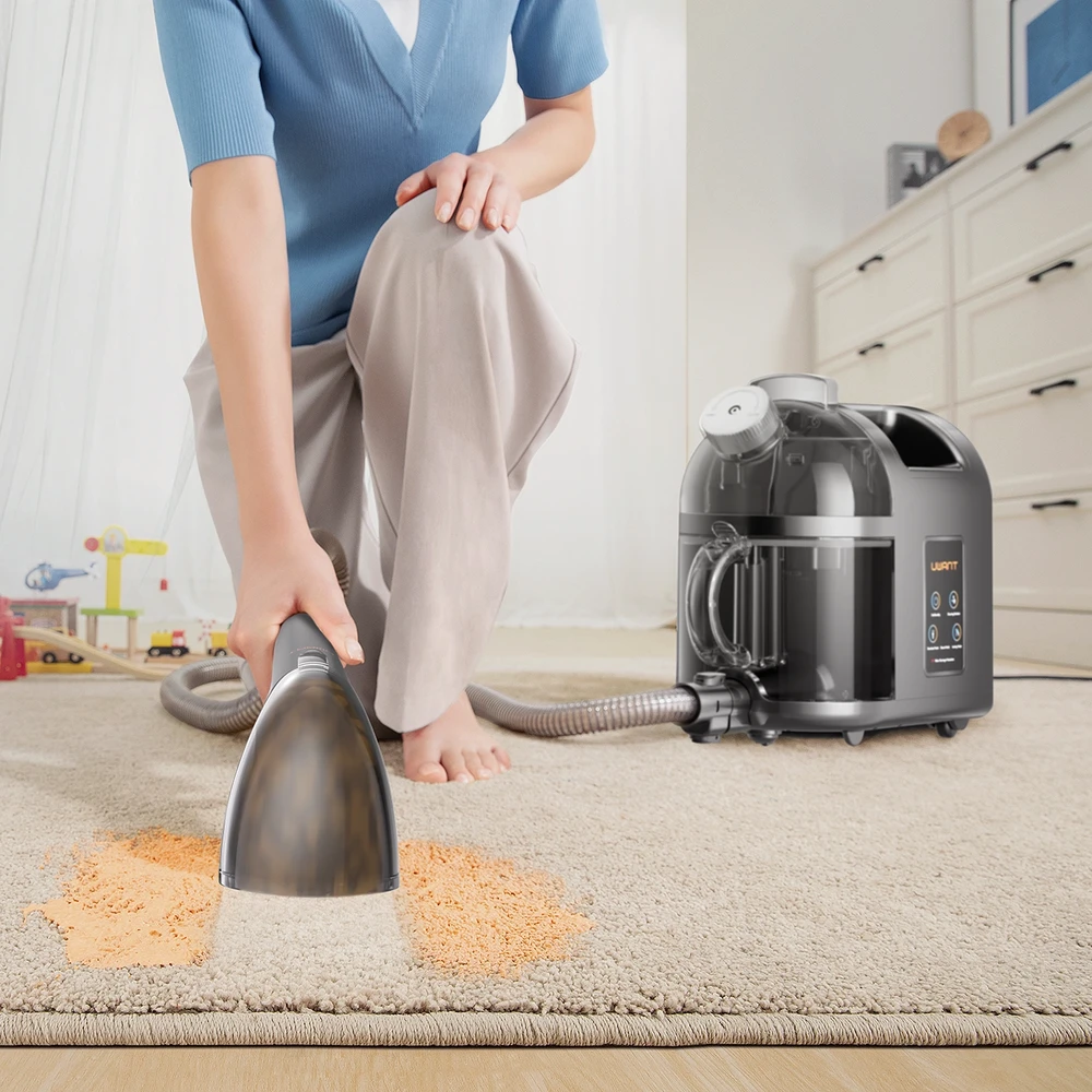 UWANT B200 12000Pa 1900W skalbimo dulkių siurblys su Deep Cleaning valymo garais funkcija - pilka
