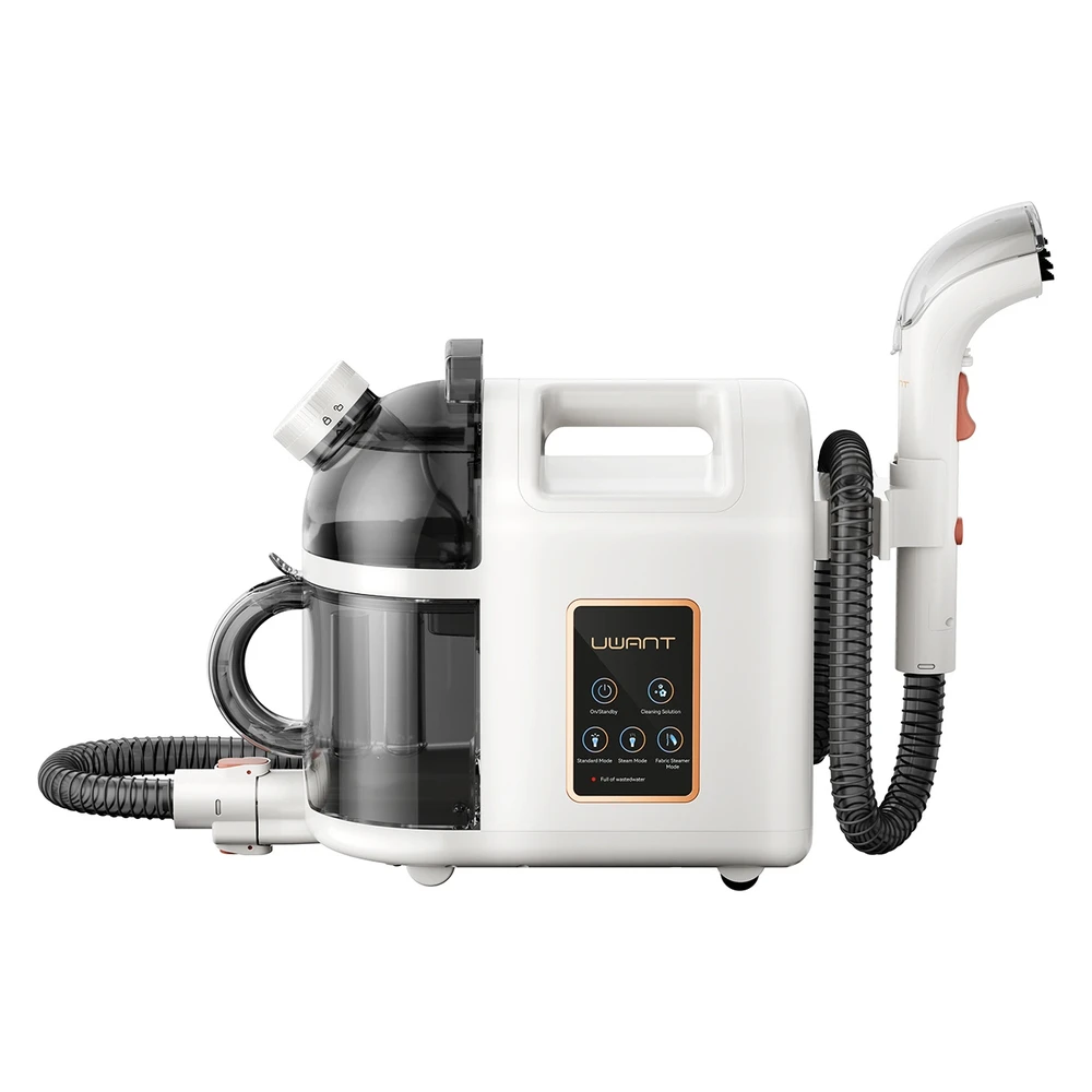 UWANT B200 12000Pa 1900W plovimo dulkių siurblys su giluminio valymo garais funkcija – baltas