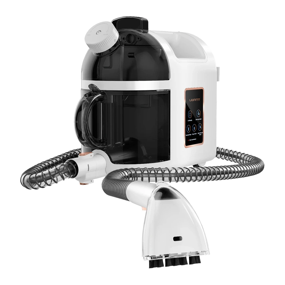 UWANT B200 12000Pa 1900W plovimo dulkių siurblys su giluminio valymo garais funkcija – baltas