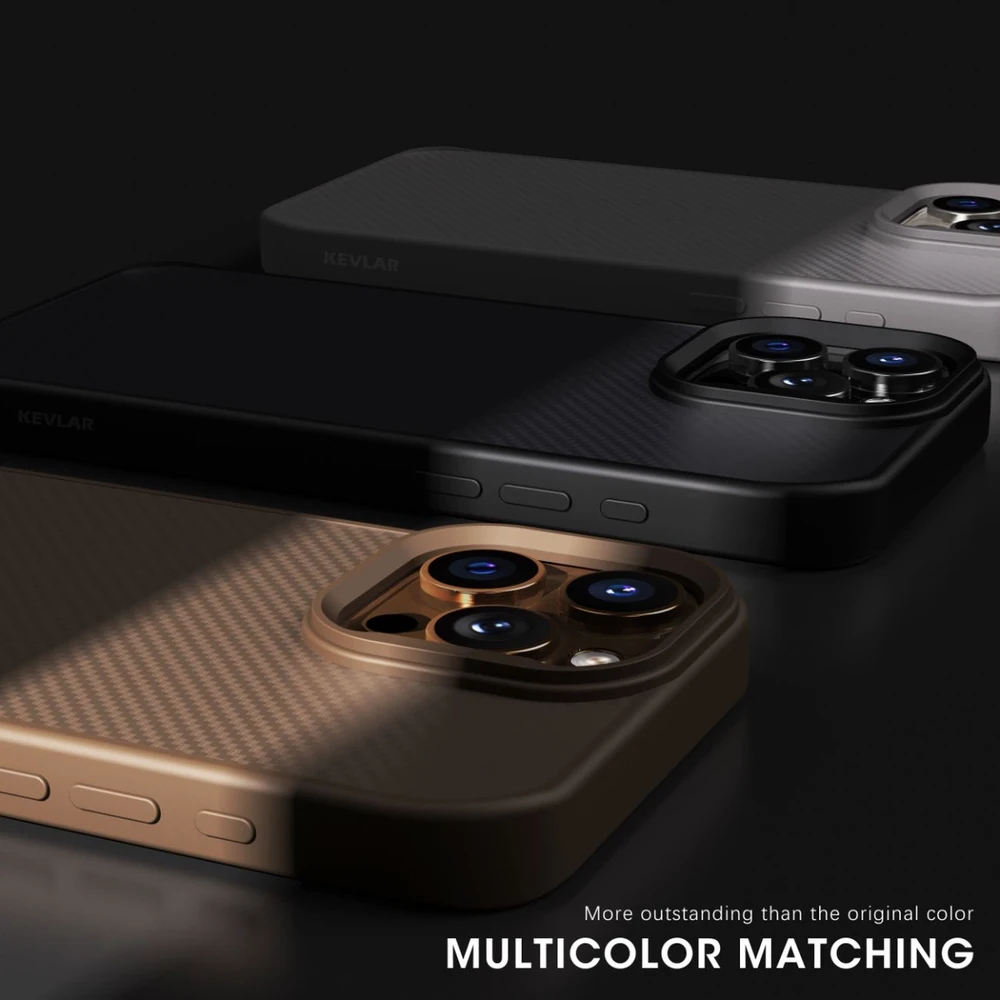 Wozinsky Carbon Fiber with MagSafe for Samsung Galaxy S25 Plus – dėklas telefonui rudos spalvos