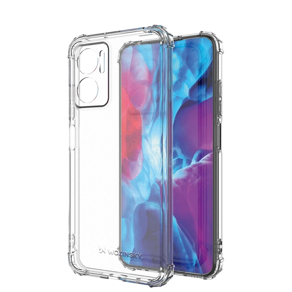 Wozinsky Anti Shock Armored Xiaomi Redmi 10 dėklas telefonui skaidrus