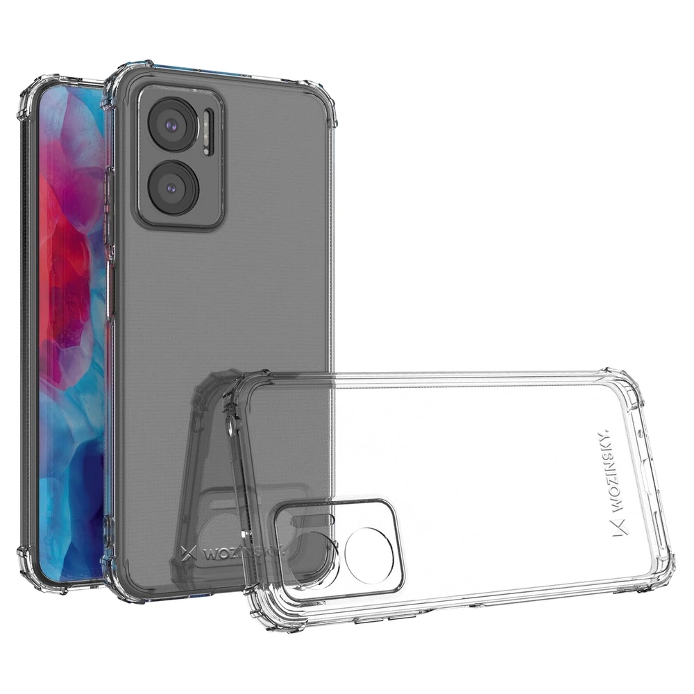 Wozinsky Anti Shock Armored Xiaomi Redmi 10 dėklas telefonui skaidrus