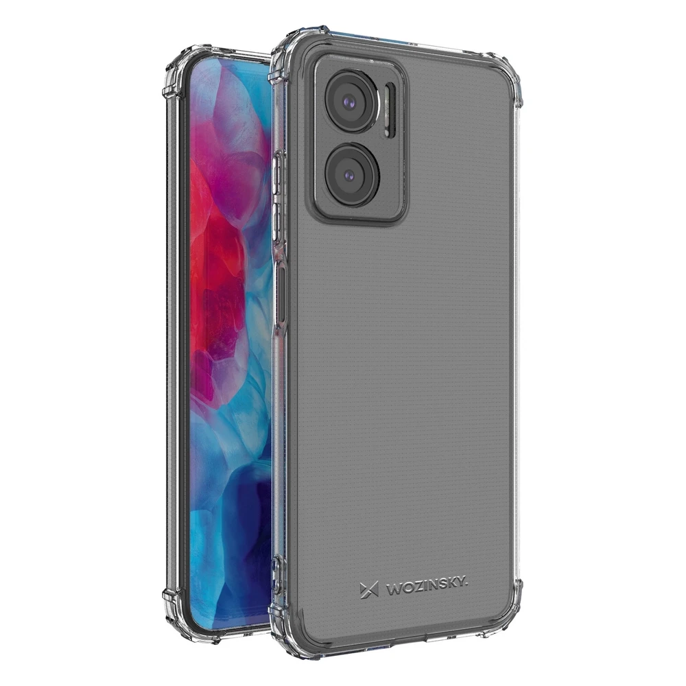 Wozinsky Anti Shock Armored Xiaomi Redmi 10 dėklas telefonui skaidrus