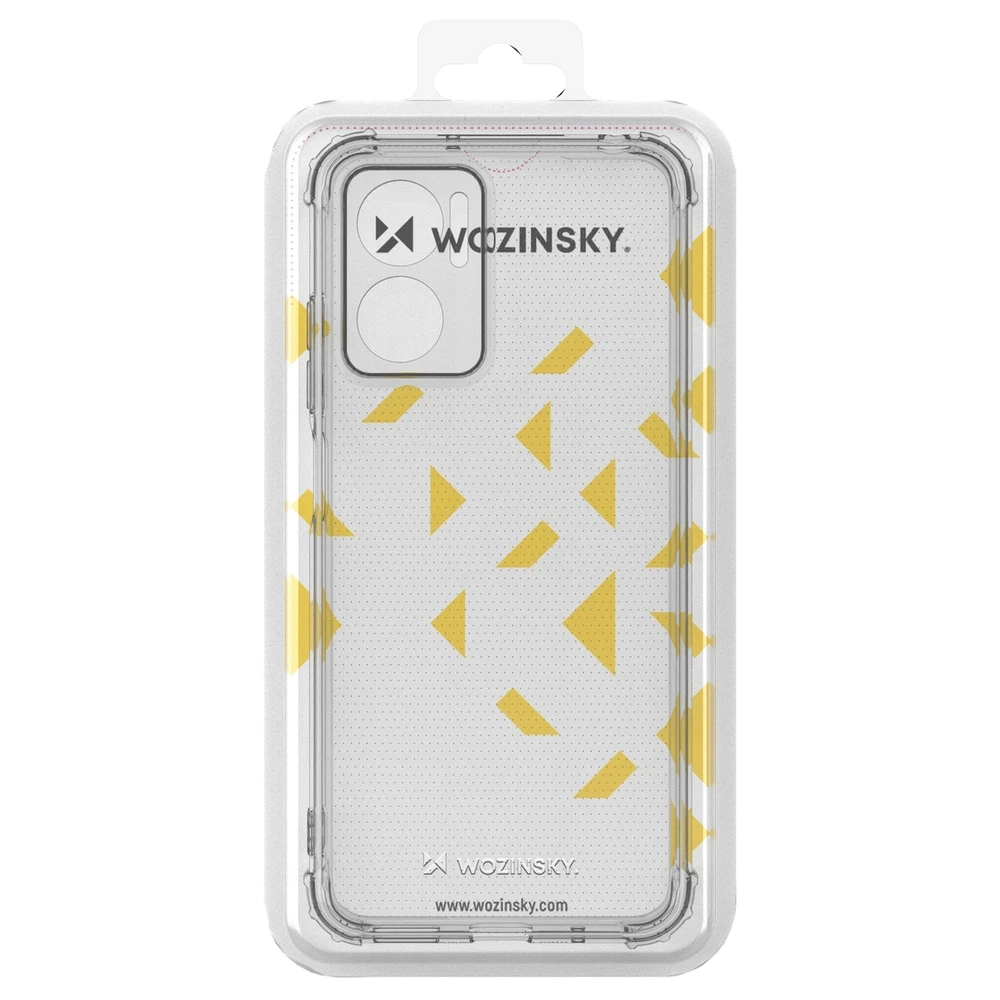 Wozinsky Anti Shock Armored Xiaomi Redmi 10 dėklas telefonui skaidrus
